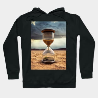 Hourglass in the desert Hoodie